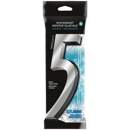 5 Gum Wintermint Ascent Sugarfree Chewing Gum, 15-Stick Pack (Pack of 3) image